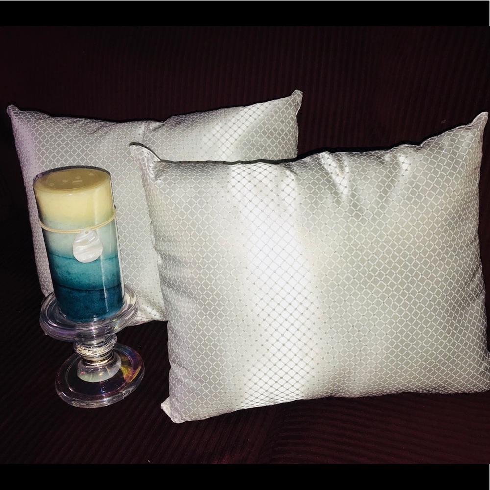 Homemade decorative pillows